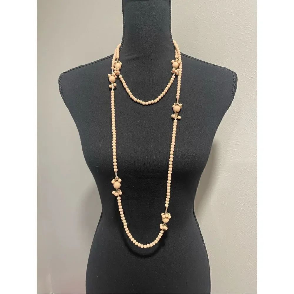 Brand New Beaded Long Necklace